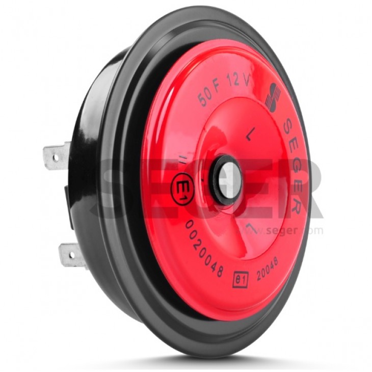 Claxon electromagnetic 12v 5a ton jos - 50FK12.100.02K - SEGER
