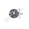 Clema fixare elemente roata pentru audi, vw negru set 10 buc - 62631 - ROMIX