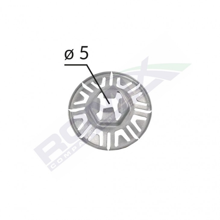 Clema fixare protectie motor pentru grup vag 5mm set 10 buc - C60705 - ROMIX