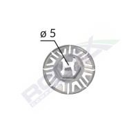 Clema fixare protectie motor pentru grup vag 5mm set 10 buc