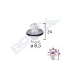 Clips fixare elemente exterioare pentru suzuki/toyota 8.5x24mm - alb set 10 buc - 62114 - ROMIX