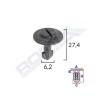 Clips fixare elemente roata pentru audi/seat/vw 6.2x27.4mm - negru set 10 buc - 61832 - ROMIX