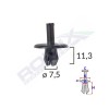 Clips fixare pentru alfa romeo/fiat 7.5x11.3mm - negru set 10 buc - 61872 - ROMIX