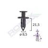 Clips fixare pentru audi/seat/vw/mazda/nissan 8.5x21.5mm - negru set 10 buc - 62127 - ROMIX