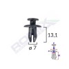 Clips fixare pentru mazda/suzuki 7x13.1mm - negru set 10 buc - 61977 - ROMIX