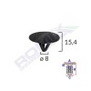 Clips fixare protectie motor pentru hyundai, kia 8x15.4mm negru set 10 buc - 62585 - ROMIX