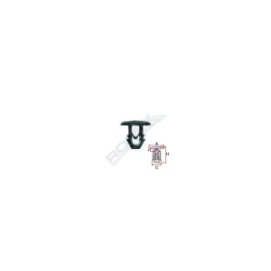 Clips garnitura pentru fiat ducato set 25 buc, ROMIX