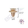 Clips tapiterie pentru audi/ford/seat/vw 8x17.7mm - bej set 25 buc - 61849 - ROMIX