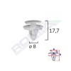 Clips tapiterie pentru fiat/lancia/alfa romeo/renault - alb set 25 buc - 61535 - ROMIX