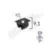 Clips tapiterie pentru grup vag audi mercedes - negru set 10 buc - 61610 - ROMIX