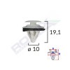 Clips tapiterie pentru mazda/subaru 10x19.1mm - alb set 10 buc - 62003 - ROMIX