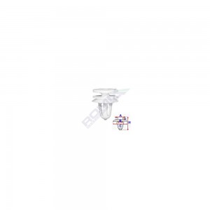 Clips tapiterie pentru peugeot 7.9x20mm - alb set 10 buc