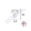 Clips tapiterie pentru seat vw 8x18mm - gri set 10 buc - 62195 - ROMIX