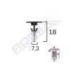 Clips tapiterie pentru sharan/alhambra set 10 buc - 62271 - ROMIX