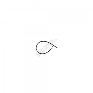 Colier cabluri universal 5x370mm - negru set 100 buc