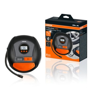 Compresor auto 12v 120 w cu afisaj digital tyreinflate 450 osram