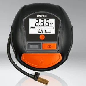 Compresor auto 12v 180 w cu afisaj digital tyreinflate 1000 osram