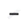 Conector liniar furtun conducte universal 8mm - negru set 5 buc