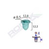 Element fixare pentru audi/bmw/seat/vw 12.8x12.2 - albastru set 10 buc - 61829 - ROMIX