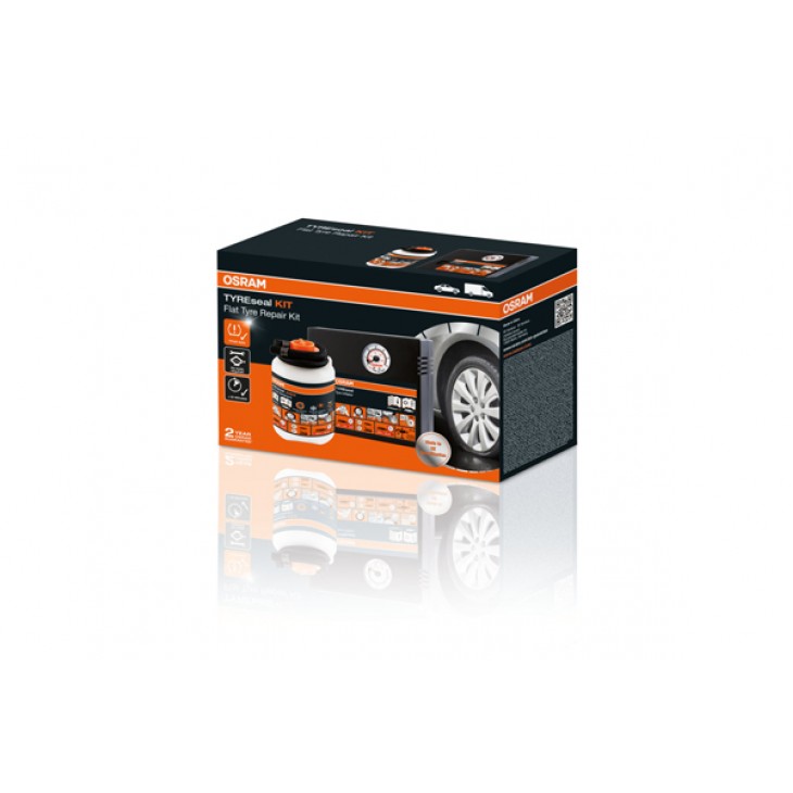Kit reparatii anvelope (compresor + spray reparatii anvelope) tyreseal kit osram - OTSK4 - ams-OSRAM