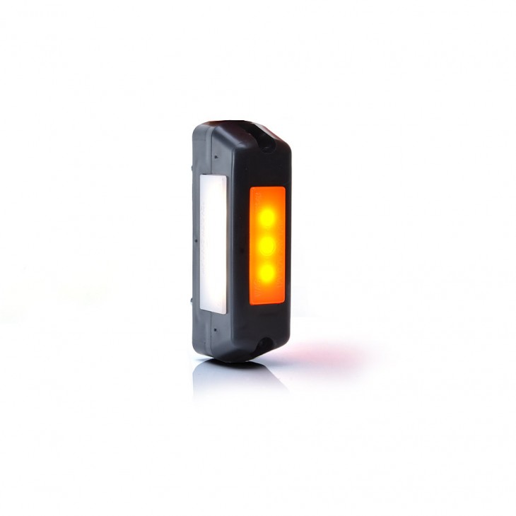 Lampa gabarit led 1080/i w140, 12v-24v, pozitie alb / rosu / portocaliu was - 1080/I - WAS