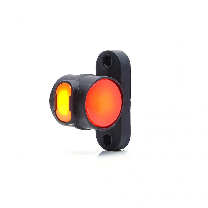 Lampa gabarit led 1099 w148.4, 12v-24v, pozitie alb / rosu / portocaliu was - 1099 - WAS