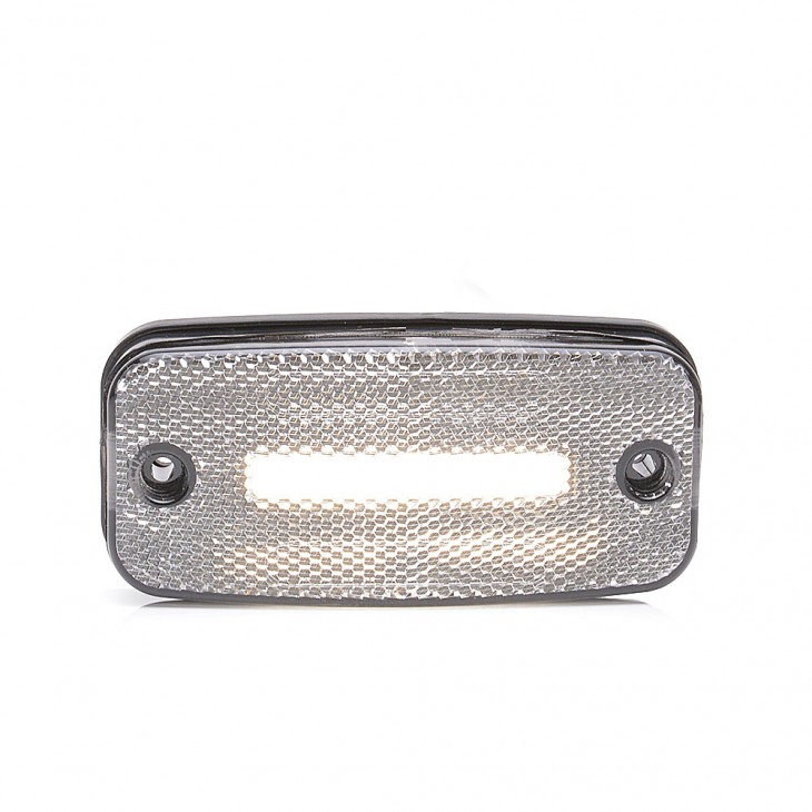 Lampa gabarit led 1136 w157, 12v-24v, pozitie alb was - 1136 - WAS