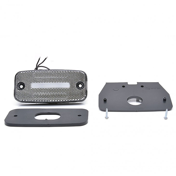 Lampa gabarit led 1136 w157, 12v-24v, pozitie alb was - 1136 - WAS