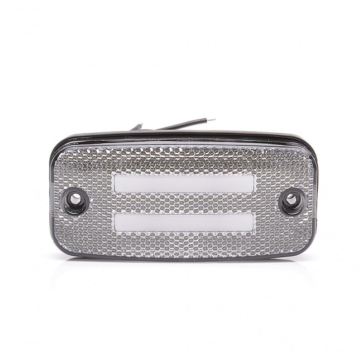 Lampa gabarit led 1140 w158, 12v-24v, pozitie alb was - 1140 - WAS