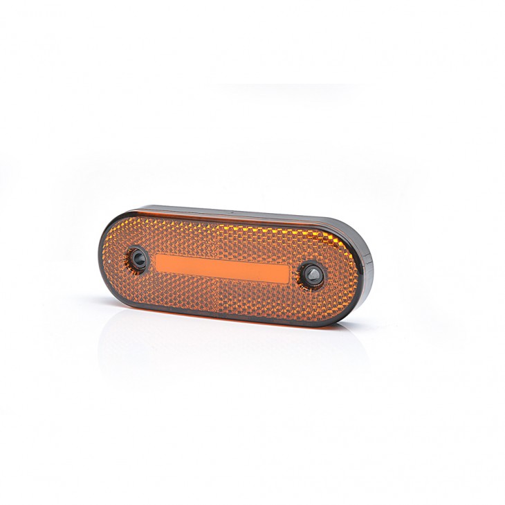 Lampa gabarit led 1219 w174, 12v-24v, pozitie portocaliu was - 1219 - WAS