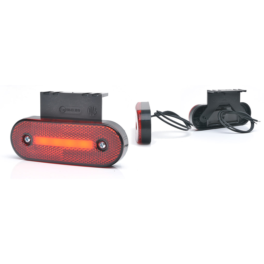 Lampa gabarit led 1220 w174, 12v-24v, pozitie rosu was - 1220 - WAS
