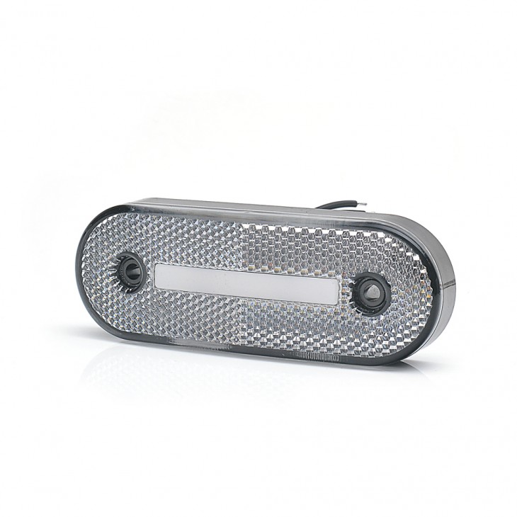 Lampa gabarit led 1221 w174, 12v-24v, pozitie alb was - 1221 - WAS