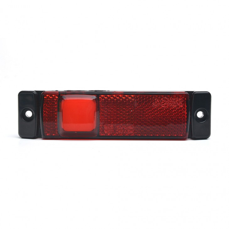 Lampa gabarit led 1236 w45ns, 12v-24v, pozitie rosu was - 1236 - WAS
