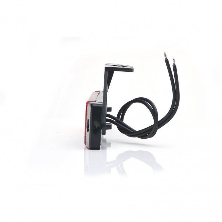 Lampa gabarit led 1236 w45ns, 12v-24v, pozitie rosu was - 1236 - WAS