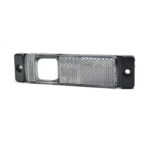 Lampa gabarit led 1237 w45ns, 12v-24v, pozitie alb was