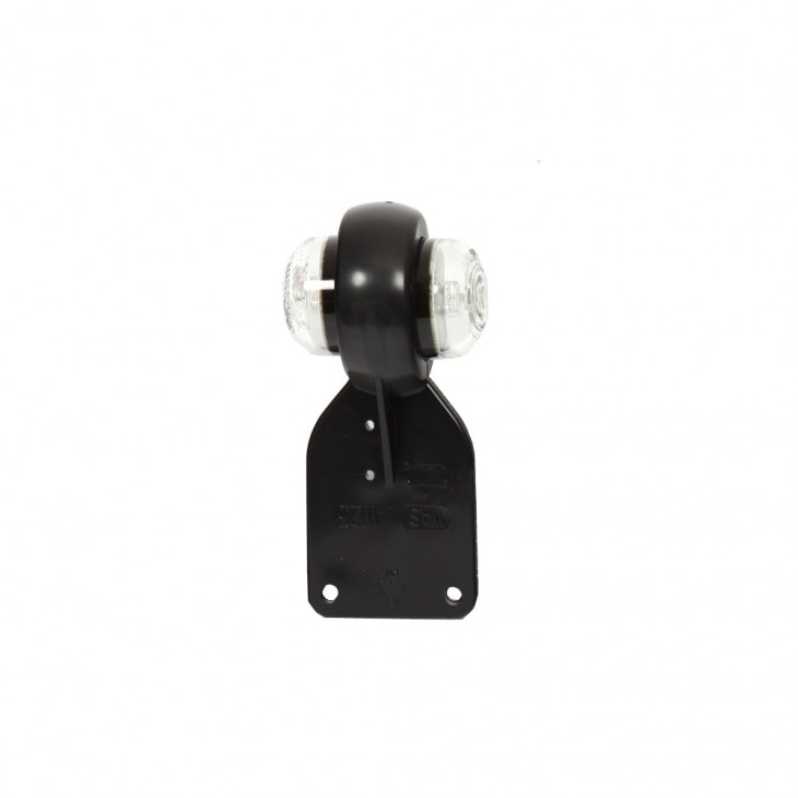 Lampa gabarit led 125 w23, 12v-24v, pozitie alb / rosu was - 125 - WAS