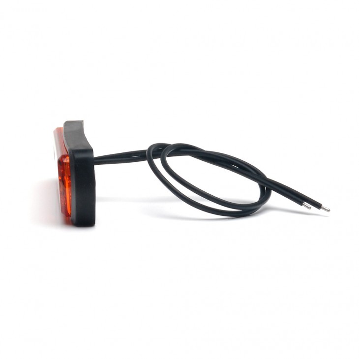 Lampa gabarit led 1338 w189, 12v-24v, pozitie portocaliu was - 1338 - WAS