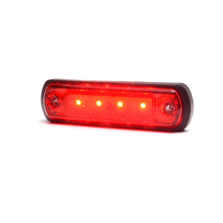 Lampa gabarit led 1339 w189, 12v-24v, pozitie rosu was - 1339 - WAS