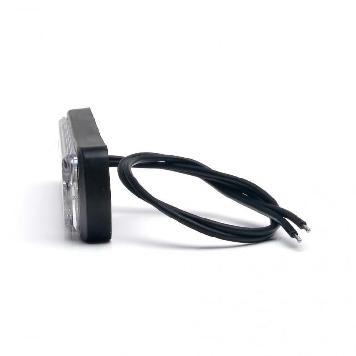 Lampa gabarit led 1340 w189, 12v-24v, pozitie alb was - 1340 - WAS