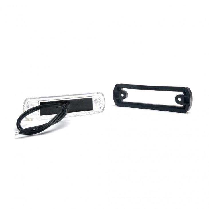 Lampa gabarit led 1340 w189, 12v-24v, pozitie alb was - 1340 - WAS