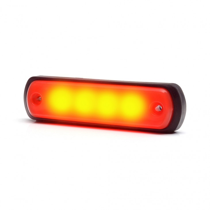Lampa gabarit led 1342 w189n, 12v-24v, pozitie rosu was - 1342 - WAS