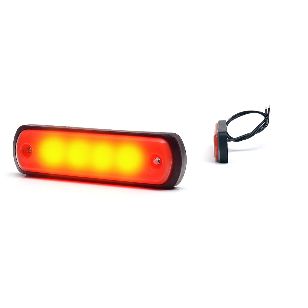 Lampa gabarit led 1342 w189n, 12v-24v, pozitie rosu was - 1342 - WAS