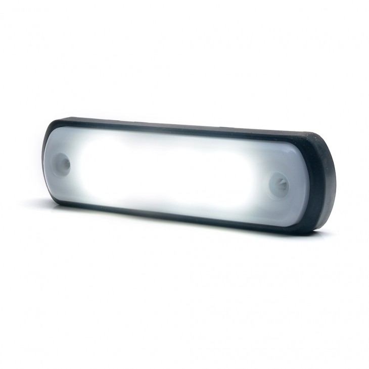 Lampa gabarit led 1343 w189n, 12v-24v, pozitie alb was - 1343 - WAS
