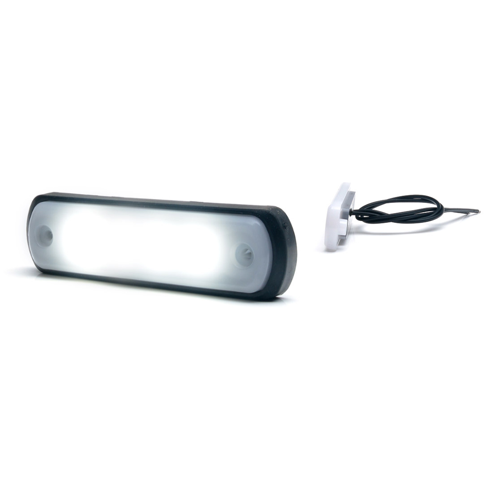 Lampa gabarit led 1343 w189n, 12v-24v, pozitie alb was - 1343 - WAS
