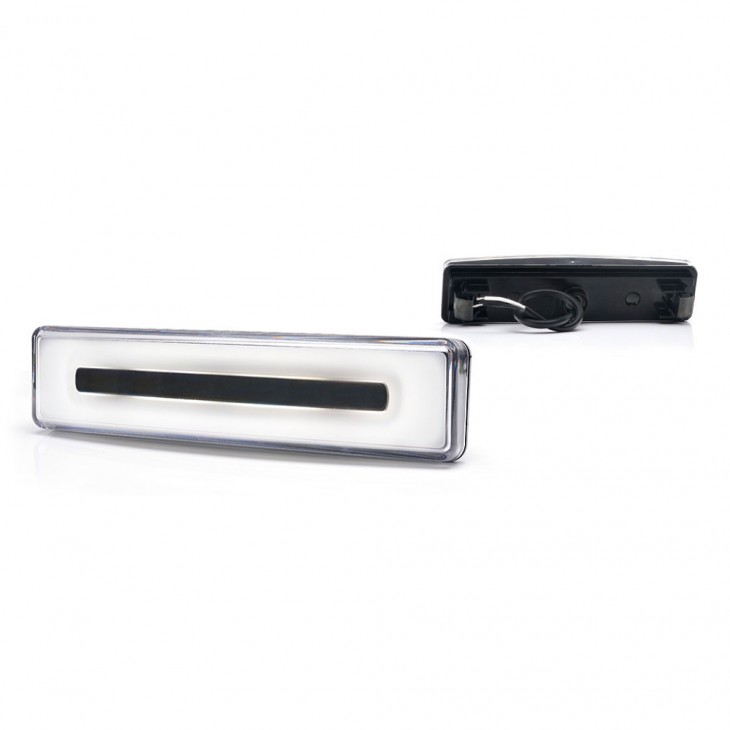 Lampa gabarit led 1349 w190n, 12v-24v, pozitie alb was - 1349 - WAS