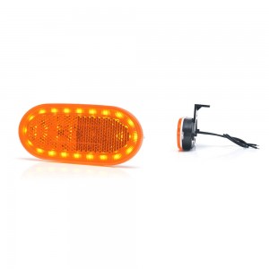 Lampa gabarit led 1386 w197, 12v-24v, pozitie portocaliu was
