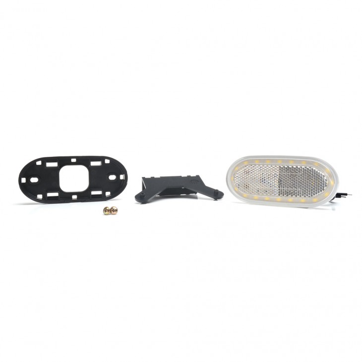 Lampa gabarit led 1388 w197, 12v-24v, pozitie alb was - 1388 - WAS