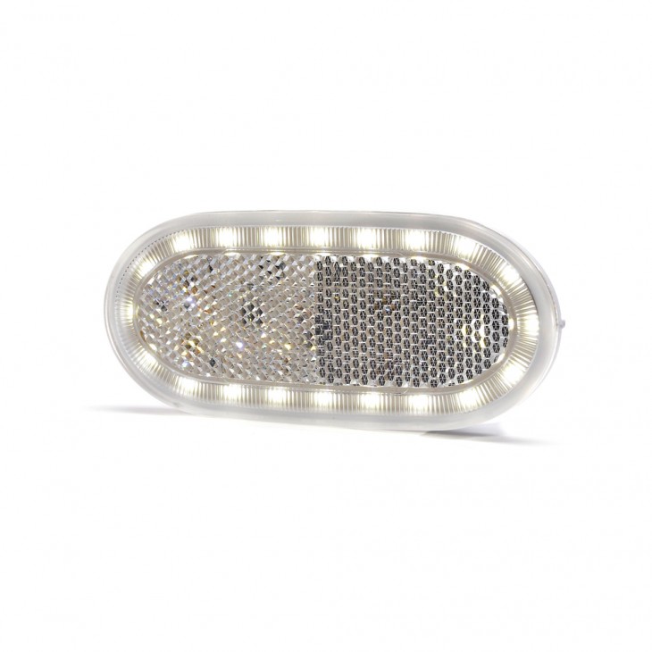 Lampa gabarit led 1388 w197, 12v-24v, pozitie alb was - 1388 - WAS