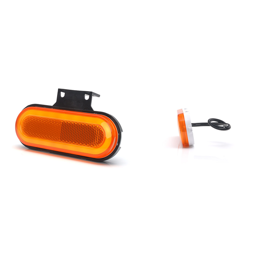 Lampa gabarit led 1399 w198, 12v-24v, pozitie portocaliu was - 1399 - WAS