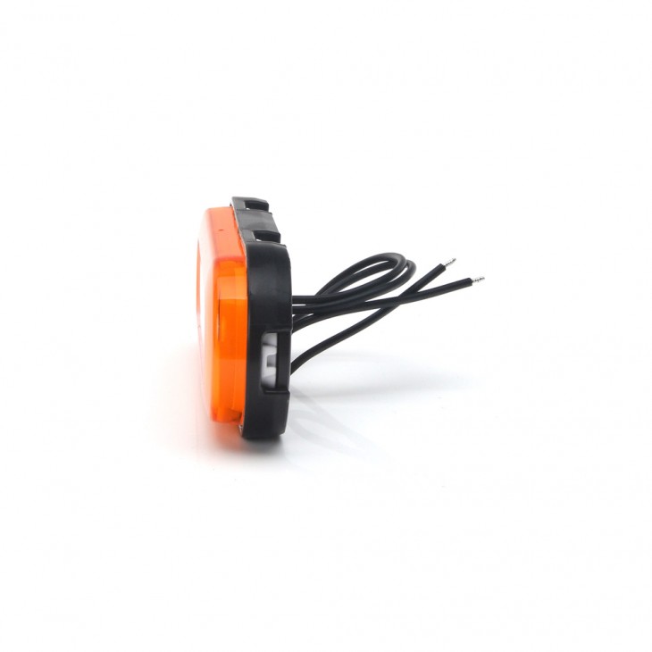 Lampa gabarit led 1399 w198, 12v-24v, pozitie portocaliu was - 1399 - WAS
